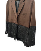 Valenti Blazer Jacket Brown & Black