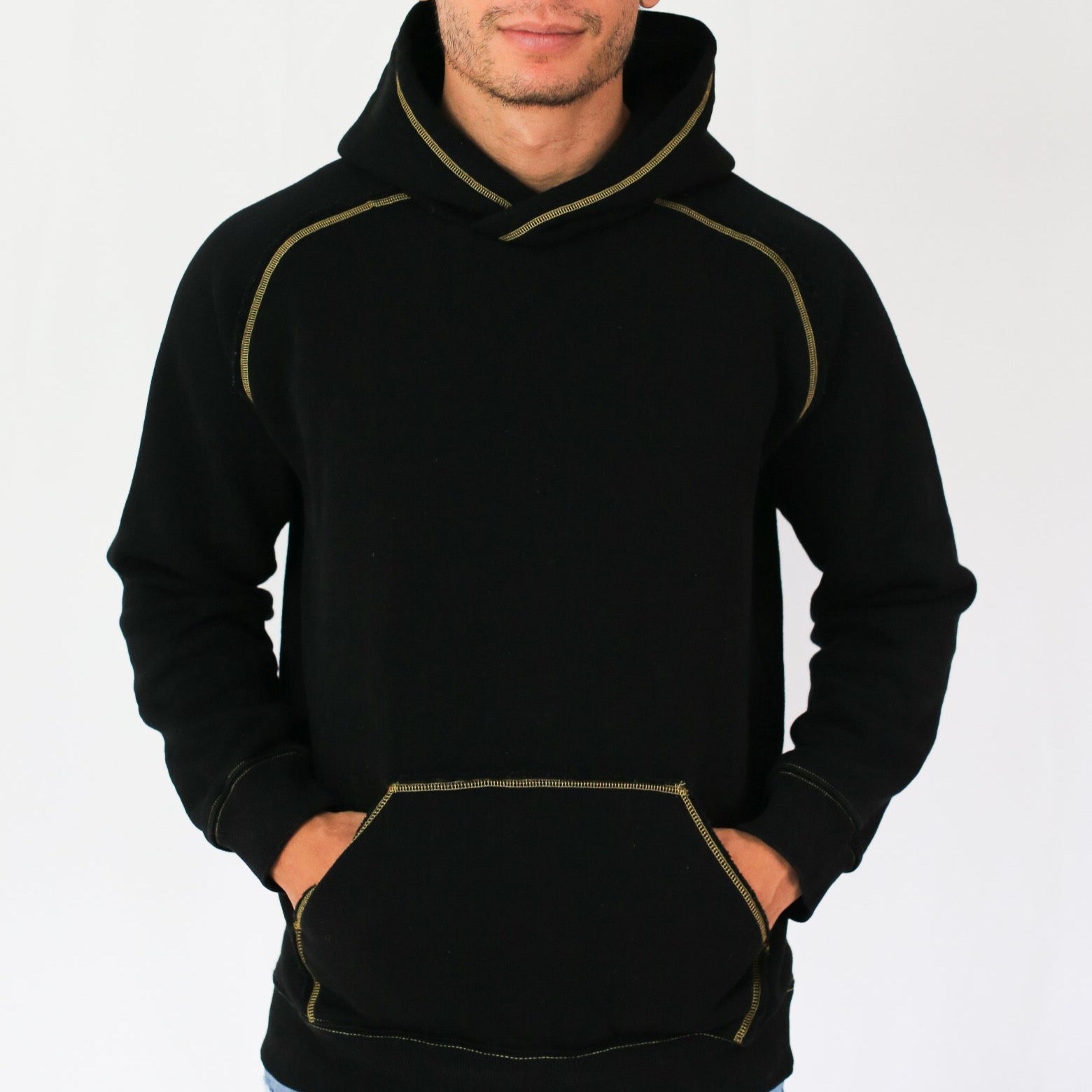 Gerland Sustainable and organic fashion streetwear. Men's fashion hoody sweatshirt. Men's clothing